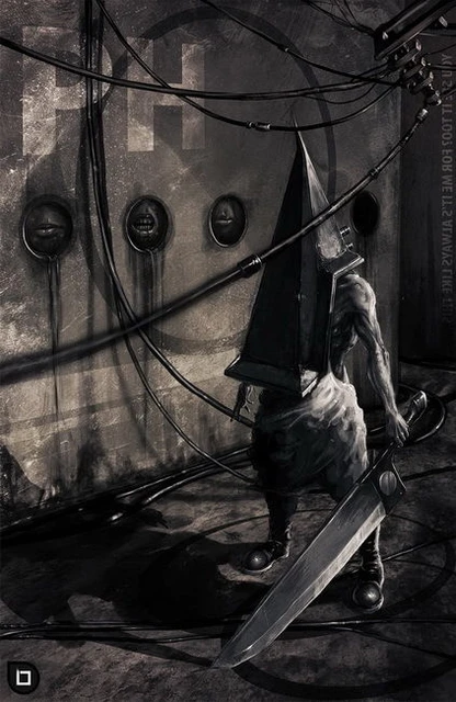 Pyramid Head - Silent Hill Art Board Print for Sale by EnoWesker