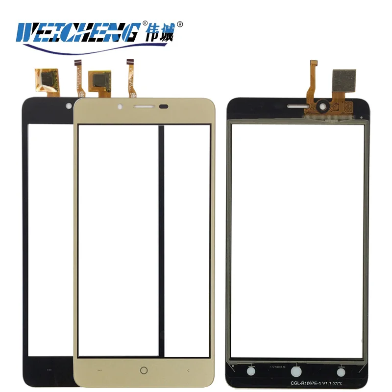 

WEICHENG Black/GoldFor Vertex Impress Lion Touch Screen 100% Tested Touch Screen For Impress Lion touch screen phone +free tools