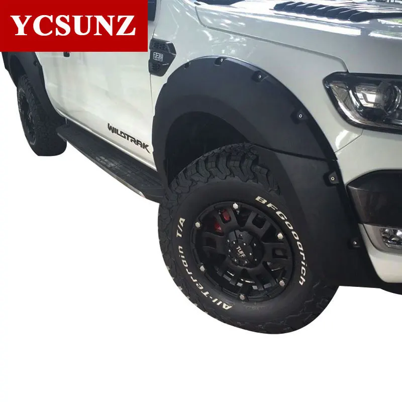 Buy 2016 2017 Fender Flare For Ford Ranger Wildtrak