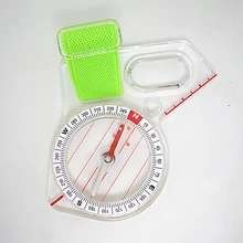 1 шт. открытый профессиональный карта компас со шкалой большой палец компас Элитный конкурс ориентирование EDC компас портативный