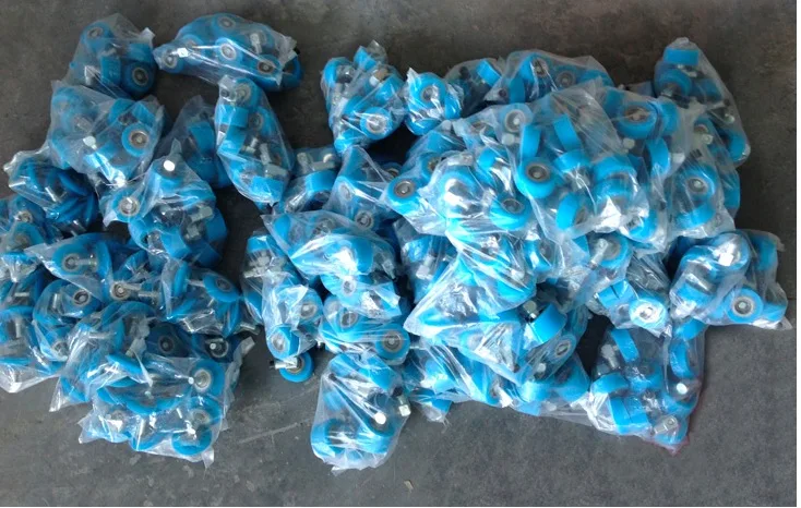 M10-50x20mm Wrapping machine silicon rubber wheels Pressure roller with bearing M10-50x20mm Wrapping machine silicon rubber wheels Pressure roller with bearing