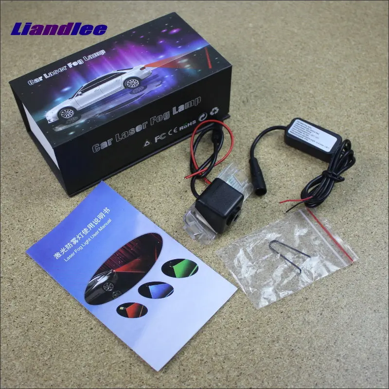 Liandlee Anti Collision Laser Fog Lights For Jaguar XF X250 2013 2014