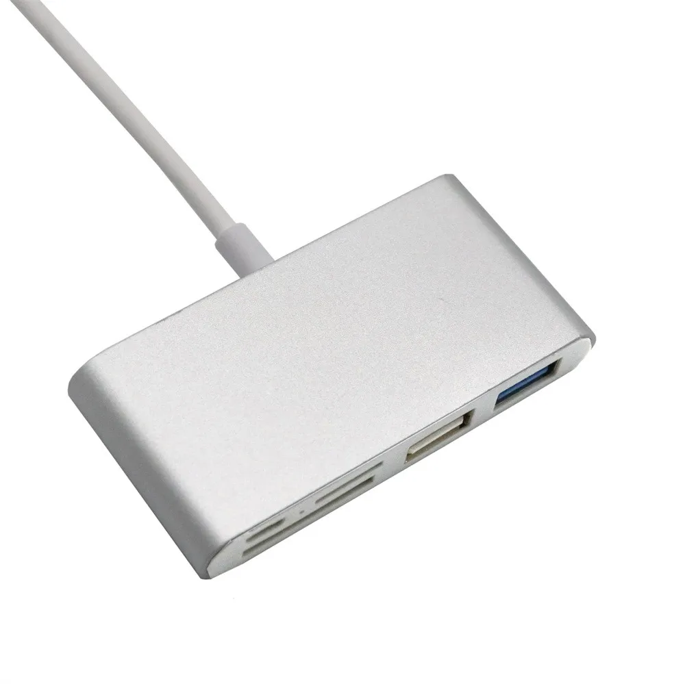 OMESHIN usb-хаб 5-в-1 тип-c USB-C 3,1 OTG USB 3,0 2,0 концентратор SD/TF кард-ридер комбо для ноутбука td0218 Прямая поставка