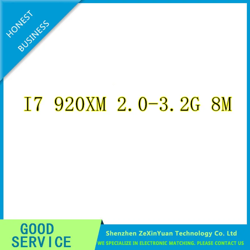 

i7 920XM Processor Extreme Edition 8M 2.00-3.20 GHz Laptop CPU SLBLW