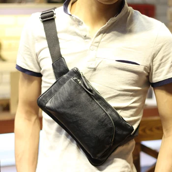 

Tidog The new men's pockets diagonal chest bag
