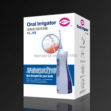YASI FL-V8 Профессиональный перезаряжаемый ирригатор для полости рта с емкостью резервуара для воды и тремя режимами работы