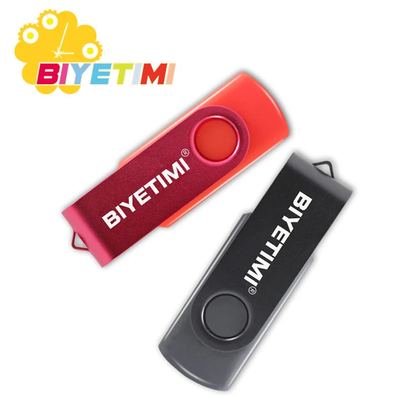 

Biyetimi Usb Flash Drive High Speed Corlorful Rotate 8GB 16GB 32GB Memory Usb stick 2.0 Pen Drive Pendrive For PC