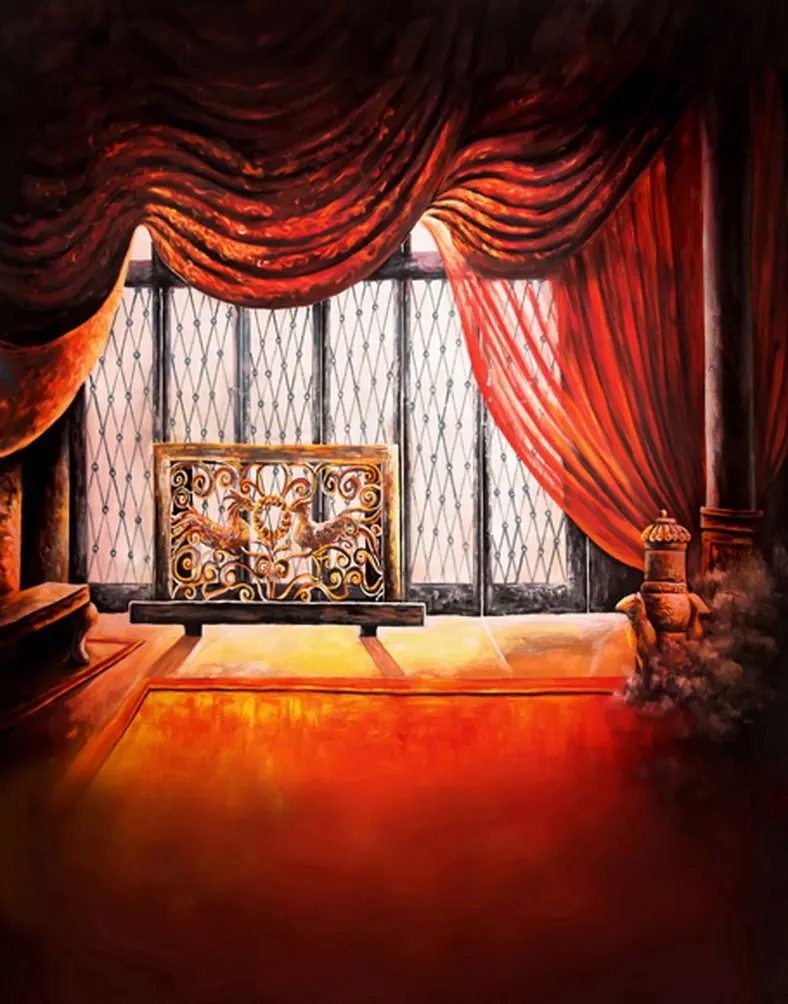 

5X7 футов красный китайский традиционный фон для фотосъемки в гостиную фотореквизит фон для фотостудии