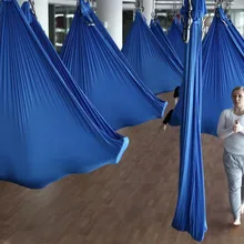 Elastic4 метра Воздушный Гамак для йоги Свинг новейший многофункциональный антигравитационный пояса для йоги тренировки йоги для спорта