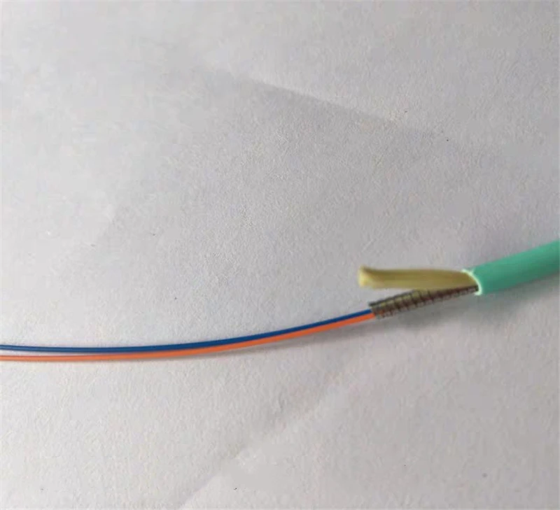 LC-LC fiber Armored patchcords 2 CORE OM3 1M 2M 3M 5M 7M 10Mtr optic fibre jumper Multimode DUPLEX 3.0mm free shipping 10pcs