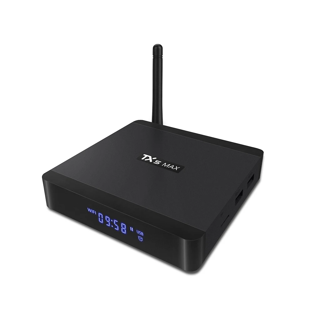 

10pcs TX5 MAX DDR4 4GB RAM 32GB ROM 2.4G 5G WiFi 1000M LAN Bluetooth Android 8.1 TV Box Amlogic S905X2 Quad Core 4K HD Smart Box
