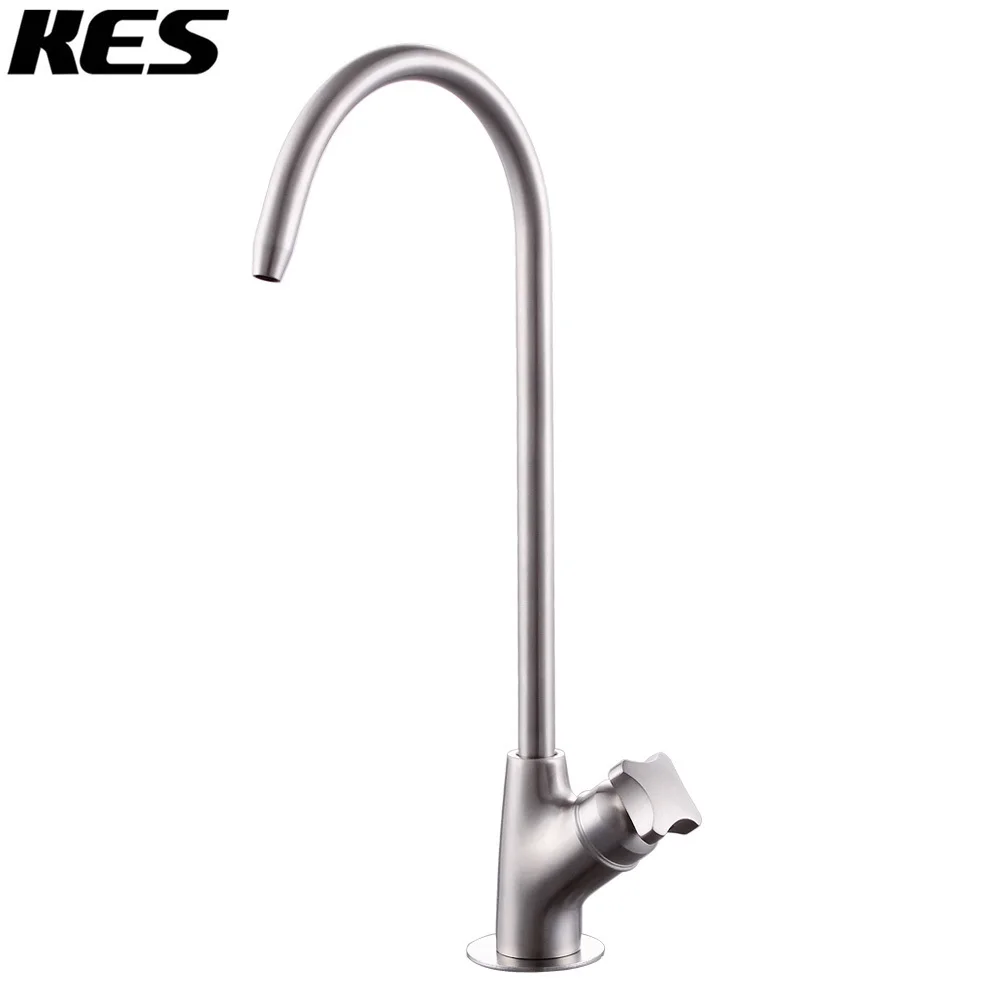 Kes Lead Free Beverage Faucet Drinking Water Filtration System 1 4 Kes Lead Free Beverage Faucet Drinking Water Filtration System 1 4 Inch Sus304 Stainless Steel Z503a C In Kitchen Faucets From Home Improvement On