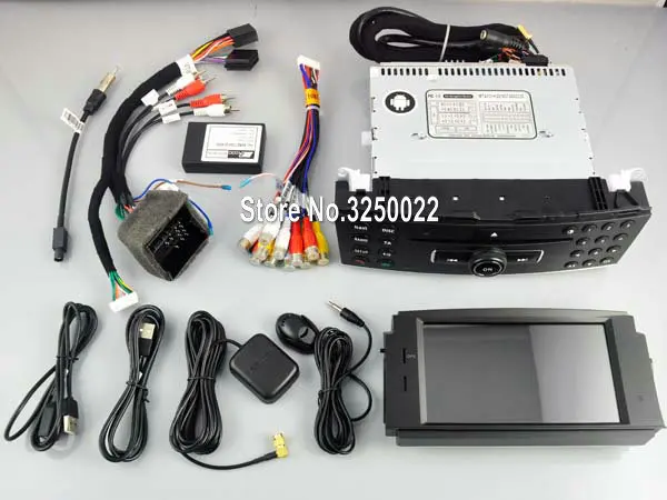 Sale Android 9.0 Car Dvd Navi Player FOR BENZ C CLASS W204 2007-2011 audio multimedia auto stereo support DVR WIFI DAB OBD all in one 22