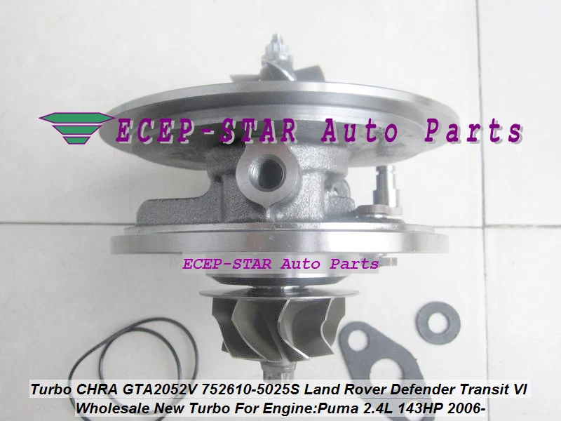 Turbo Cartridge CHRA GTA2052V 752610 752610-5025S 752610-5009S 752610-5010S For Land Rover Defender Transit VI Puma 2.4L TDCi (2)