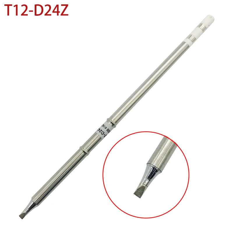 T12-D24Z Electronic Tools Soldeing Iron Tips 220v 70W For T12 FX951 Soldering Iron Handle Soldering Station Welding Tools