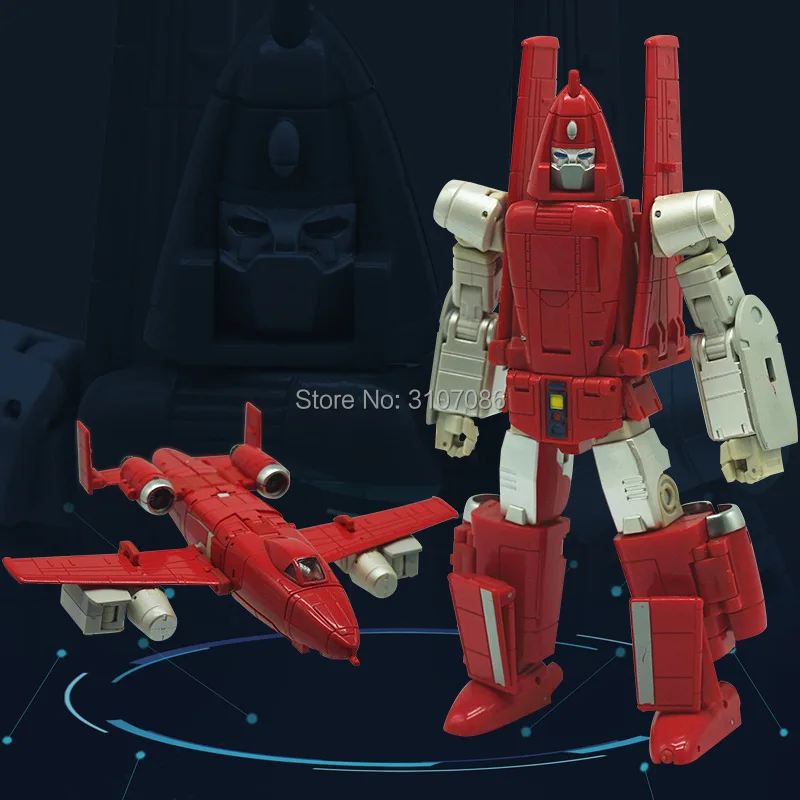 

G1 Transformation Powerglide KO DX9 Masterpiece Richthofen Glider Mode Action Figure Robot Toys