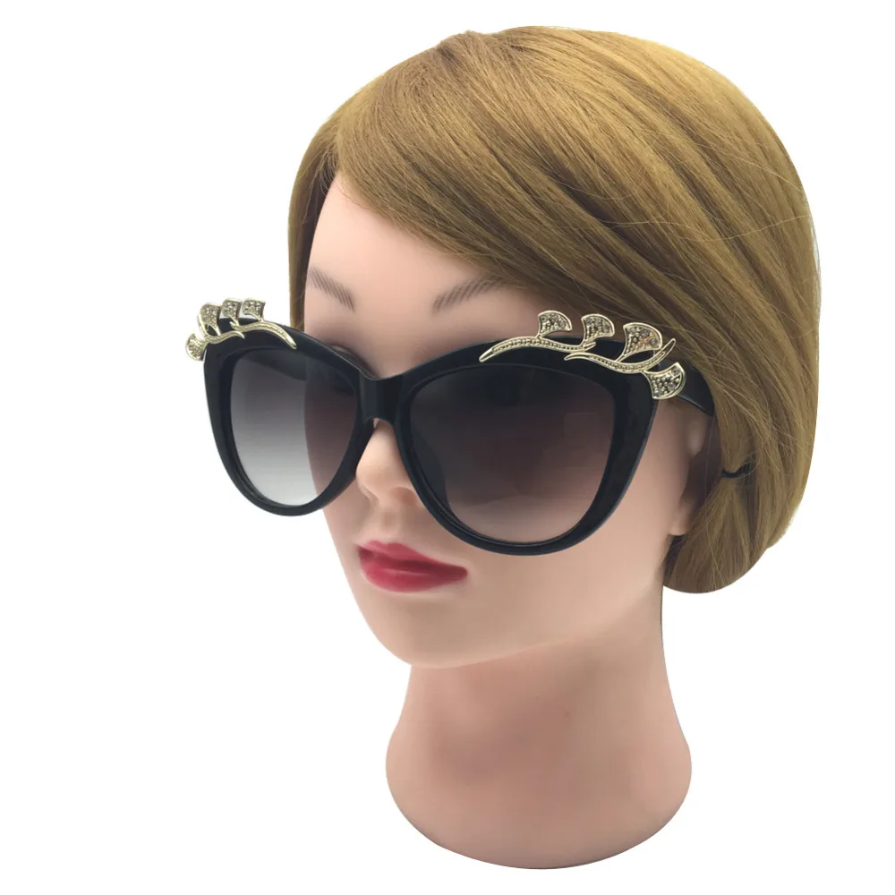 Солнцезащитные очки женские роскошные винтажные рамки повседневные Модные солнцезащитные очки очаровательные женские девушки горячая Распродажа