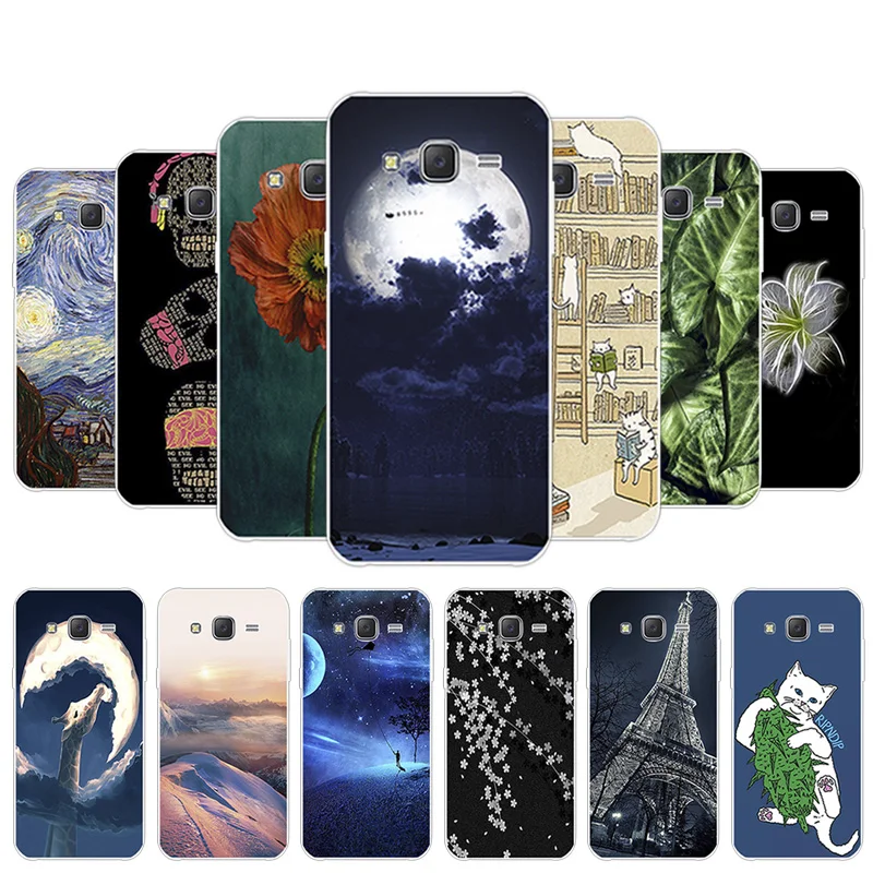 

For Samsung Galaxy J5 2015 Clear Case Soft Silicone 5.0 inch for Samsung J5 J5008 SM-J500F J500 J500F Phone Coconut Back Cover