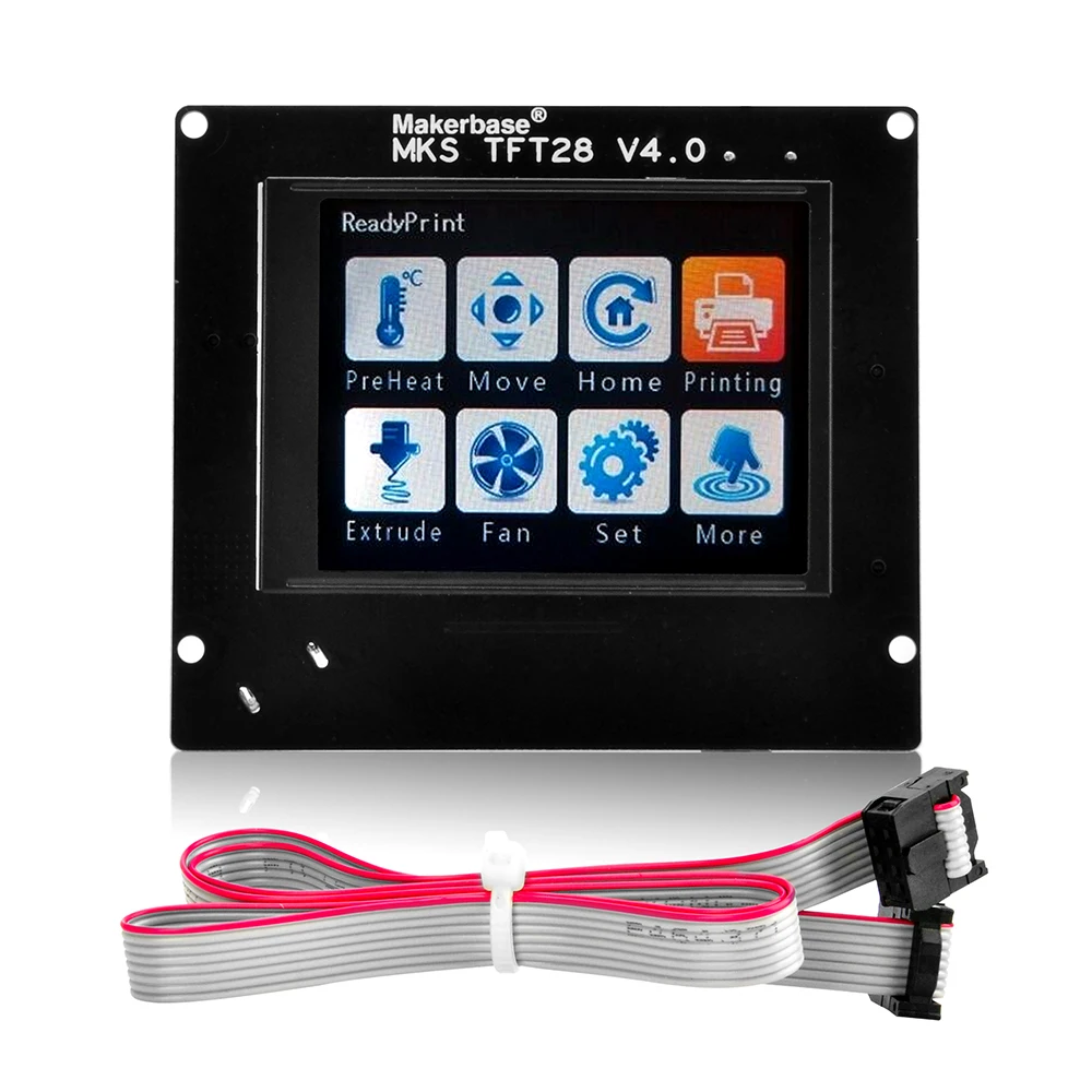 2,8 MKS TFT28 V4.0 сенсорный экран Смарт-контроллер Поддержка u-диска и sd-карты для 3D принтера