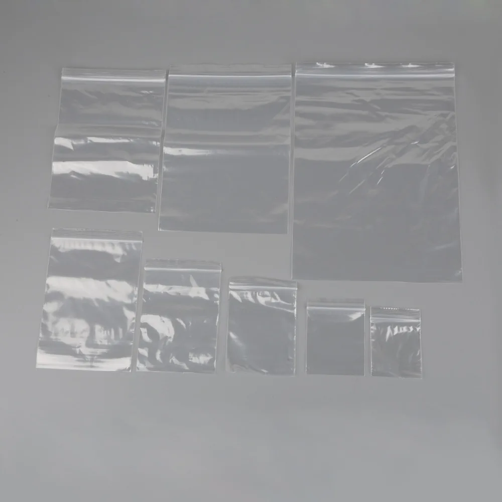 

New Arrival 100pcs/lot Different Size plastic bags for jewelry Self Adhesive Seal OPP Package bag