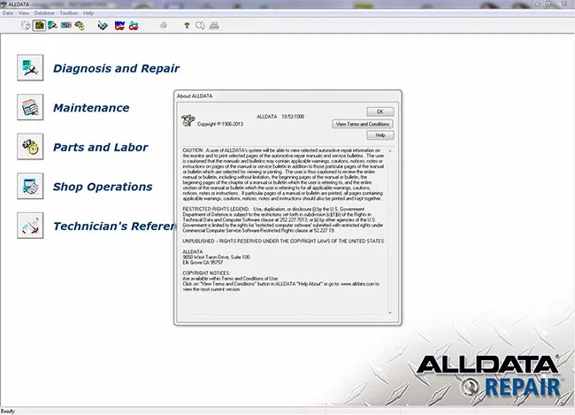 alldata 10,53 программное обеспечение+ mitchell+ ATSG 3in 1 ТБ установлен в ноутбуке Для Toughbook CF19 4 Гб, может использоваться как Ноутбук готов к работе