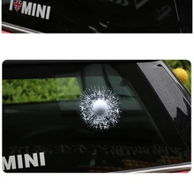 Aliauto Funny 3D Car Sticker Golf Hit Window For Ford Focus Volkswagen Skoda Polo Bmw Audi Renault Opel Toyota peugeot 307 206