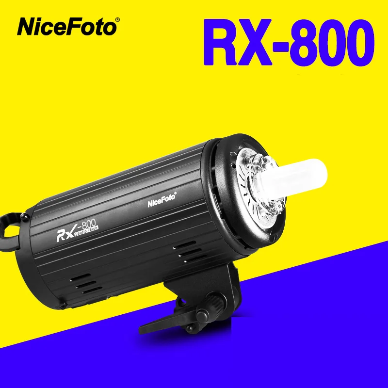

NiceFoto RX-800 800W Studio Flash fast recycling time RX800 Studio photography studio light lamp touch button