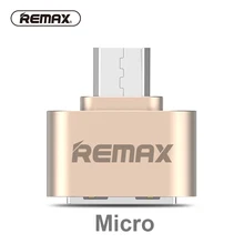 REMAX Micro USB OTG адаптер Женский USB micro USB Мужской данных адаптер дорожный преобразователь флеш-накопитель для Xiaomi samsung Android