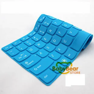 Цветная клавиатура защитная крышка для кожи для 15,6 samsung ATIV Book 4 NP470R5E 470R5E - Цвет: blue