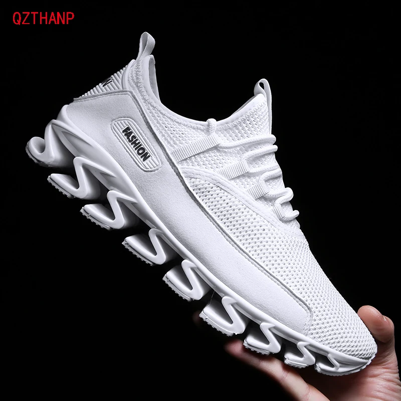 جديد الأزياء Krasovki حذاء رجالي كاجوال الذكور رياضية تنفس الانزلاق على رجل Footwears Sapato Masculino حذاء مريح 38-44