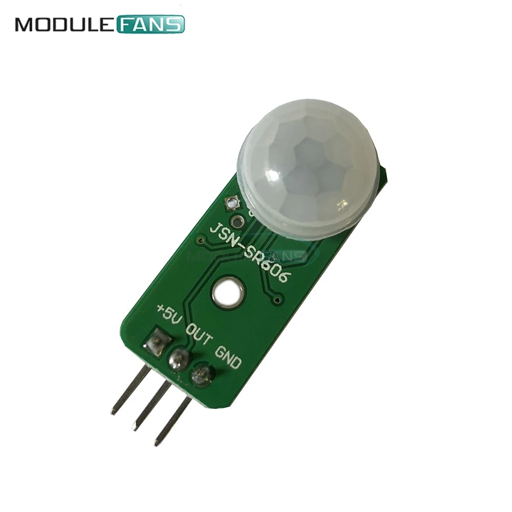 

Mini SR606 JSN-SR606 Compact Human Body Sensor Infrared IR Induction Module Board automatic Control Digital Chip Signal 16 bit