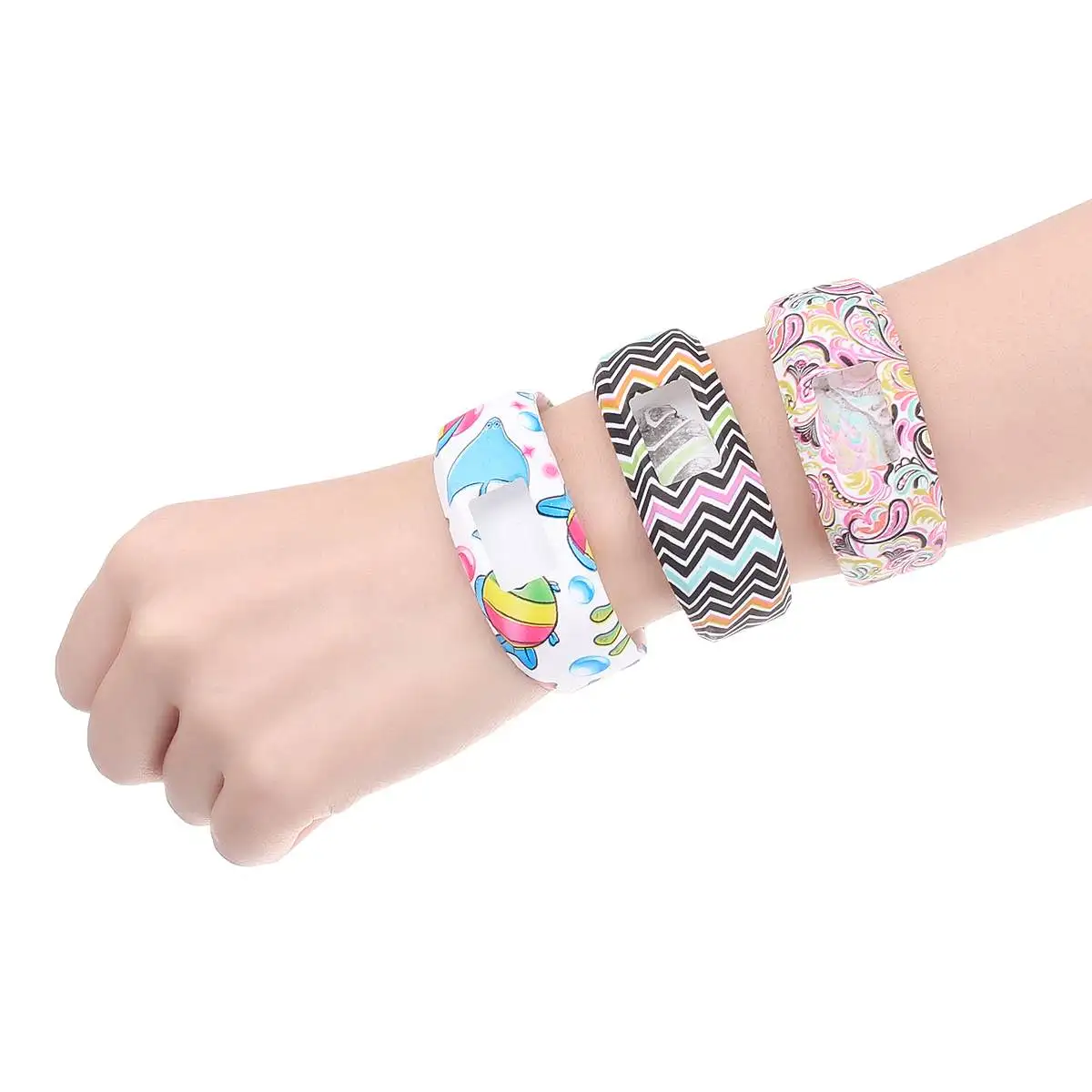 

Multicolor Sport Silicone Cute Smart Watch Band Straps Wrist Bands Replacement Watchbands for Garmin Vivofit Junior Tracker