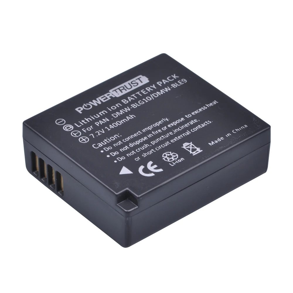 Аккумулятор BLG10E BLG10PP BLE9 BLE9E для Panasonic Lumix DMC GF6 GX7 GF3 GF5 ZS100 LX100 GX85 GX80 1 шт.|lx100 battery|gx7