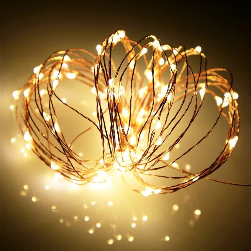 USB Led String Lights 2M 5M 10M Fairy Lights Waterproof Copper Wire String Light Garland For Christmas Party Wedding Decoration12
