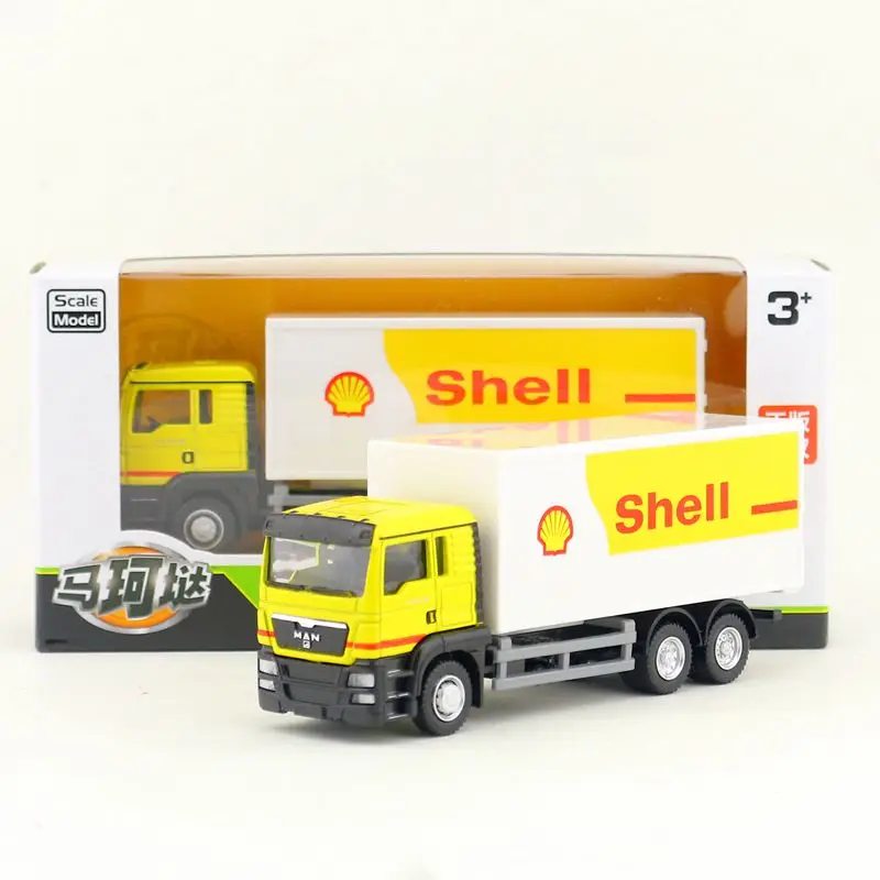 

Free Shipping/RMZ City/1:64 Scale/Diecast Toy Model/Man Shell Container Truck/Educational Car/Collection/Gift For Children