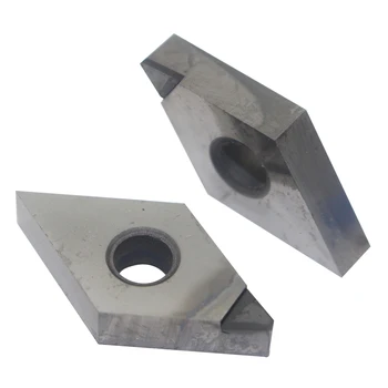 

DNMA150404 2PCS PCD Hardness Lathe Diamond Insert cnc External Turning Cutter Tools Aluminumm Copper Tool