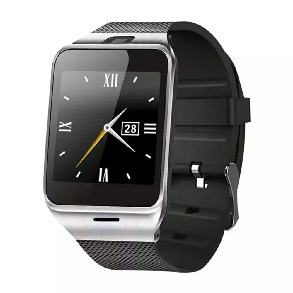 

Splendid GV18 Bluetooth Smart Watch phone GSM NFC Camera Waterproof wristwatch for Samsung for iPhone