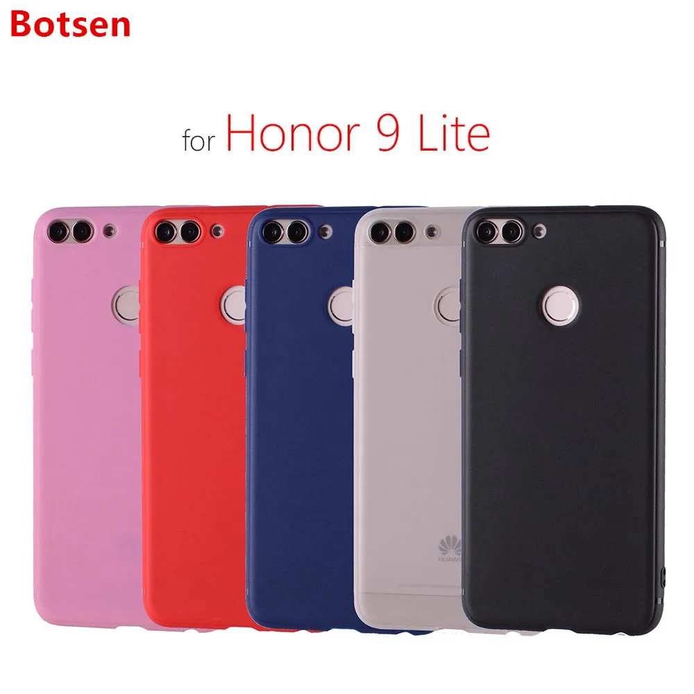 Для Honor 9 Lite чехол силиконовый 5 65 дюйма тонкий матовый для высокое качество мягкий