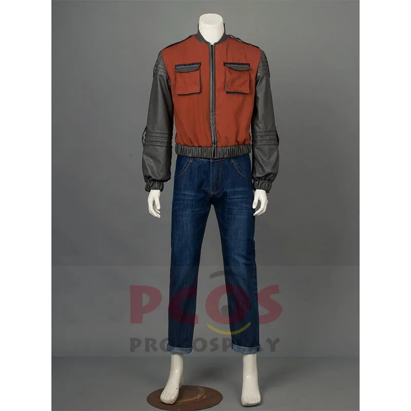 Marty McFly Cosplay Costume Only куртка пальто высокого качества mp002895 | Тематическая одежда и
