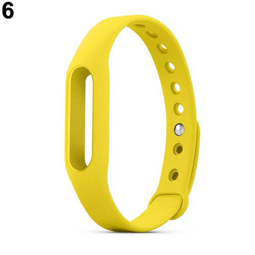 Сменный силиконовый браслет на запястье для Xiaomi Mi Band 1 1S Прямая поставка