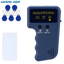 LUCKING DOOR Handheld 125KHz RFID Duplicator Copier Writer Programmer Reader RFID ID Card Writer Copier Duplicator