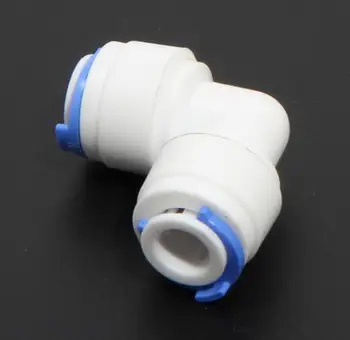

Water filter parts OD 1/4"X1/4" quick joint elbow connector for connecting RO system