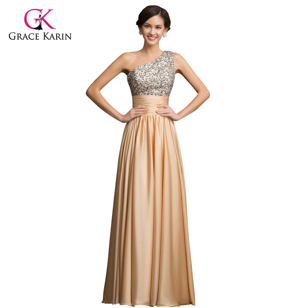 One Shoulder Long Dresses for Women