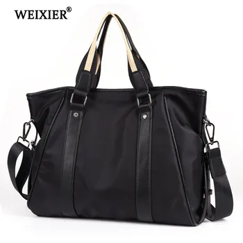 

WEIXIER 2019 New Casual Nylon Mens high quality Travel Bag Male Shoulder Bag Men Messenger Bag Brand Design Handbag high quality