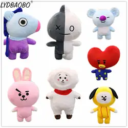 1 шт. Kawaii Мультфильм Bangtan обувь для мальчиков BTS bt21 мягкие подушки детские плюшевые игрушки TATA Ван куки CHIMMY SHOOKY KOYA RJ Манг подарок детей