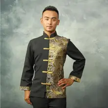 Весенняя традиционная тайская рубашка, мужские топы, блуза с длинным рукавом