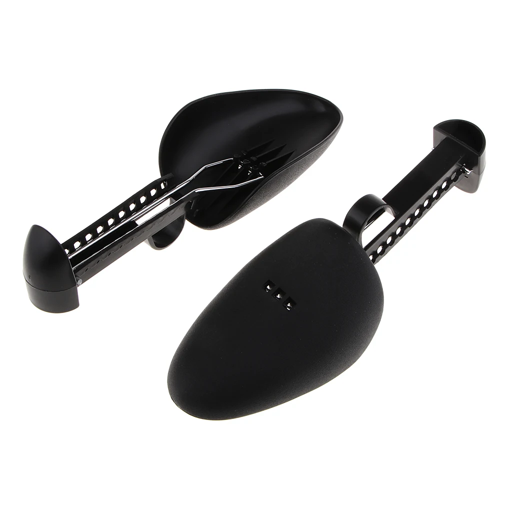 2 pieces Adjustable Shoe Stretcher Plastic Shoes Tree Shaper Boots Expander Holder Shaper Support for Women Men