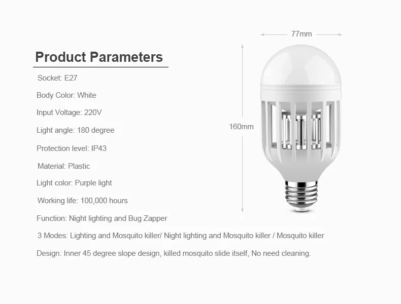 Светодиодный убийца лампы электрические комаров Fly Ловушка для насекомых свет средство от комаров уничтожитель контроль за паразитами отпугиватель насекомых мухобойка