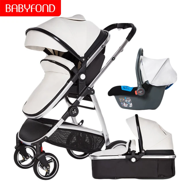 $US $123.38  Baby stroller high landscape light can sit reclining folding shock two-way baby newborn stroller