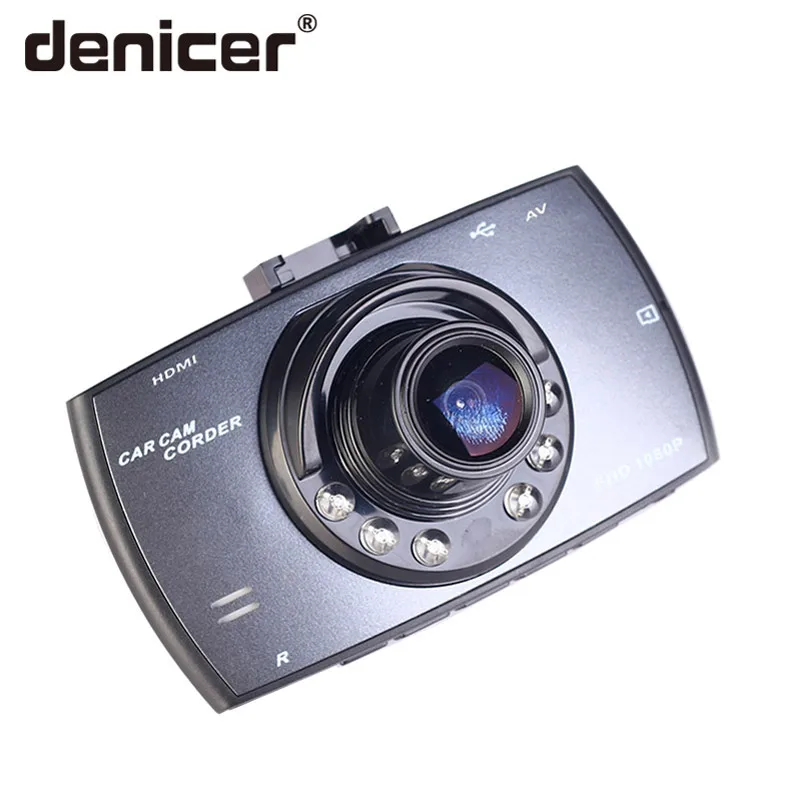 Denicer Dash Cam Full HD 1080P Автомобильная камера 2 7 дюймовый экран Автомобильный